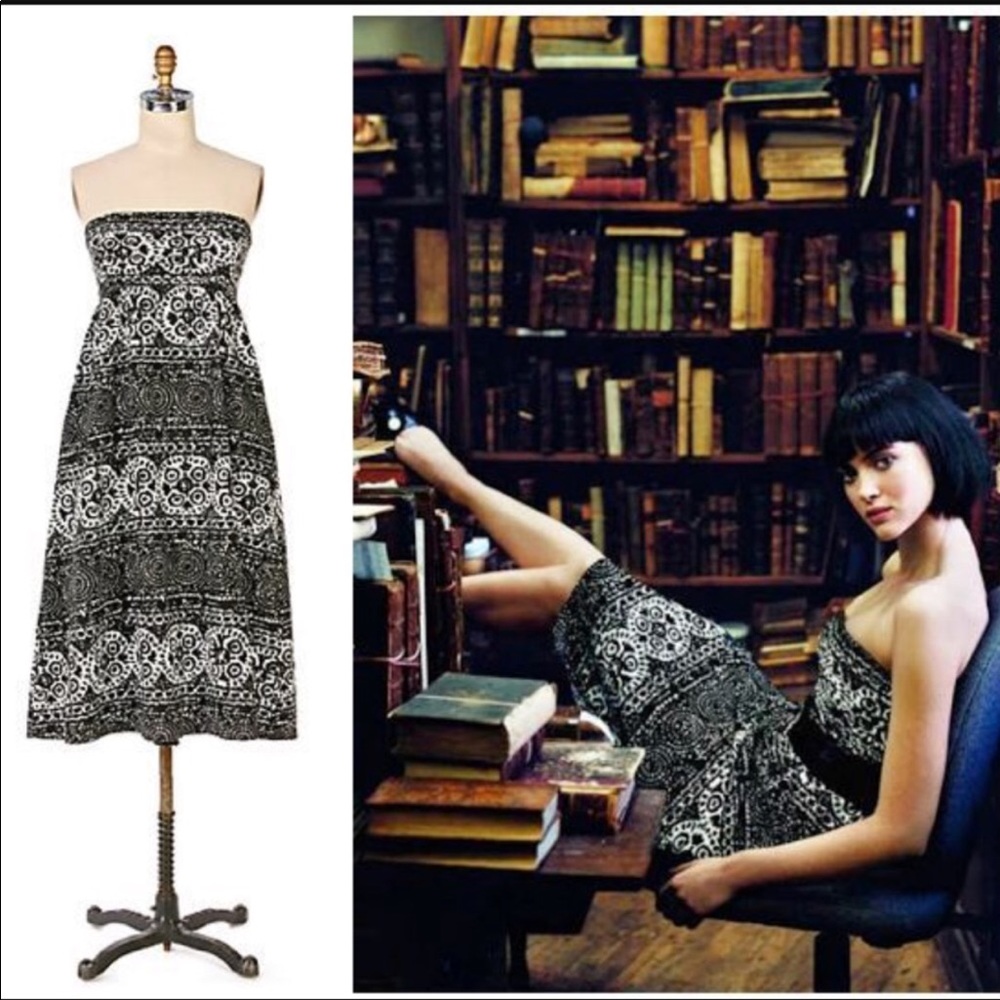 Tabitha for Anthropologie cotton dress